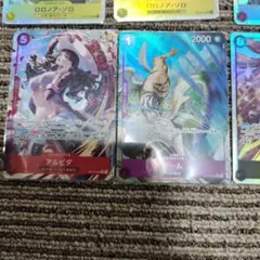 ワンピース カード　レアパラレル等　神の島の冒険　当たりセット