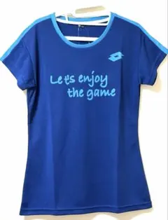 LOTTO テニスウェア Tシャツ ライトネイビーのサムネイル