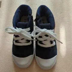 COMME CA ISM ネイビー スニーカー 19.0