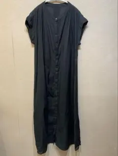 SIMPLICITE ノースリーブレーヨンワンピース