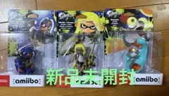amibo スプラトゥーン アミーボ 新品未開封　インク　コジャケ　オクト