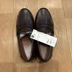 GU コインローファー ダークブラウン 22.5cm