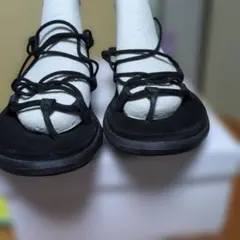 Teva サンダル ブラック レディースのサムネイル