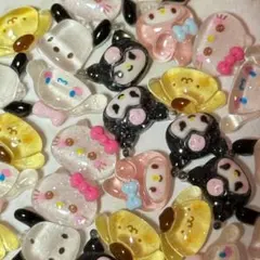 クリア ラメ MIX【ネイルパーツ】 耳つぼ