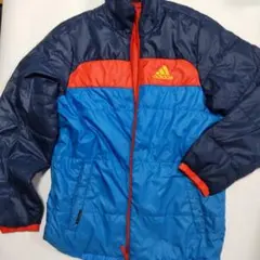 adidas ジャケット 164cm 青・赤・黒