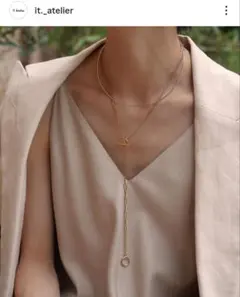 IT Atelier フープ型ネックレス SV925