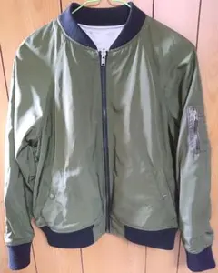 リバーシブル ブルゾン MA-1 スカジャン