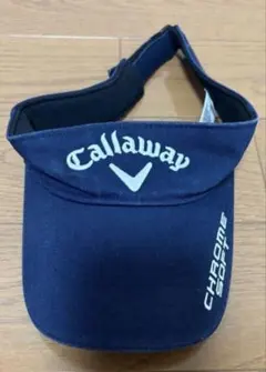 Callaway サンバイザー フリーサイズ ネイビー