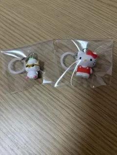 サンリオ　めじるしアクセサリー　キティ&コロコロクリリン