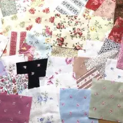 フェリシモ ノスタルジックで可愛いカットクロス 100枚 約10×10cm