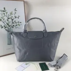 【新品】LONGCHAMP プリアージュ・ネオM グレー 3way 新品】LONGCHAMP プリアージュ・ネオM グレー 3way LONGCHAMP