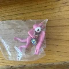 ピンクのウサギ フィギュア