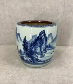 昭和レトロ 火鉢 メダカ鉢 鉢カバー - メルカリ