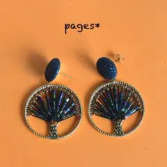 No.783 魔女のカジュアルハロウィンピアス/イヤリング