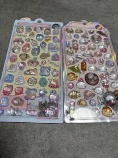 クーリエ　ボンボンドロップシール　うさぎ　2種セット