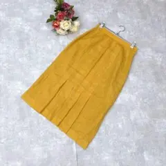 良品✨エヴァンピコネ（S）ロングスカート マスタードイエロー 東京スタイル