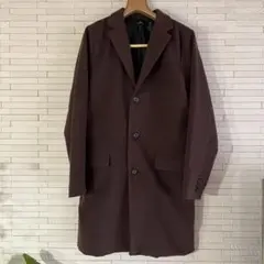 ブラウン チェスターコート 3つボタンのサムネイル