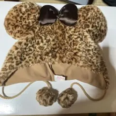 東京ディズニーリゾート ヒョウ柄帽子 58cm