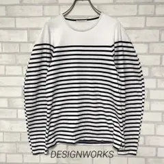 【日本製】DESIGNWORKS デザインワークス トップス カットソーのサムネイル