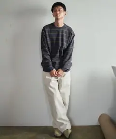 ［URBAN RESEARCH DOORS］UR TECH 200日ニット　M