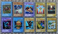 遊戯王カード 初期カード １０枚セット　星★６個以上のカード！