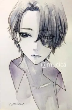 手描きイラスト　オリジナル　ドローイング