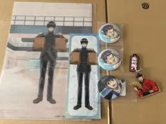 銀魂　銀八先生　志村新八　クリアファイル　缶バッジ　アクリルキーホルダー　映画