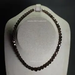 ネックレス スモーキークオーツ