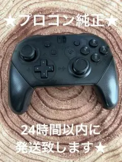 ニンテンドースイッチ 純正 プロコン ブラック①