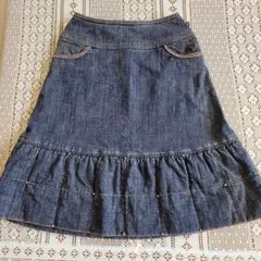 トゥービーシック デニムスカート