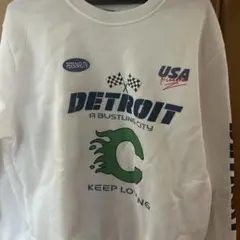 DETROIT グラフィックスウェット ホワイトのサムネイル