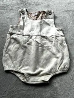 ロンパース つなぎ風 花柄