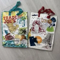 Trader Joe's ショッピングバッグ 2点セット