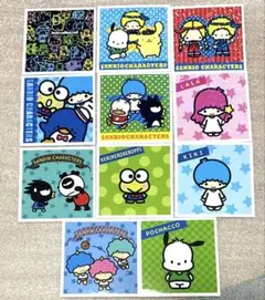 サンリオ　サンリオキャラクターズ　シールコレクション　11枚セット