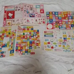 いちご新聞　付録　シール　キャラクターシール セット　平成