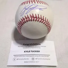 MLB公式直筆サインボール Kyle Tuckerのサムネイル