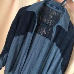 AZUL レース ドルマン7部丈