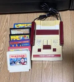 任天堂 ファミリーコンピュータ 本体 ソフト6本セット - メルカリ