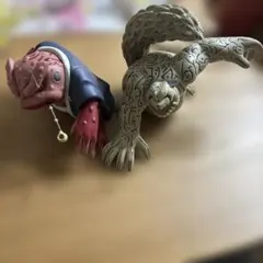 ナルト　フィギュア　守鶴 & ガマブン太