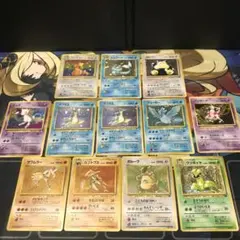 【初版オマケ付き】化石の秘密 ポケモンジャングル まとめ売 一部渦巻き ホロ