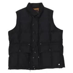 L0643S 美品 Eddie Bauer Black Tag ダウンベスト M