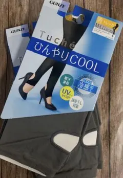 新品　グンゼ　Tuche ひんやりCOOL トレンカ　 2枚セット　26チ331のサムネイル
