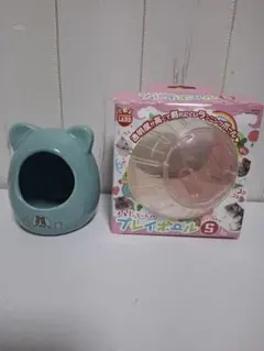 マルカンハムスター用 陶器ハウス　 プレイボール セットのサムネイル