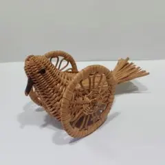 郷土玩具 あけび細工 鳩車 箱付きです。 - メルカリ