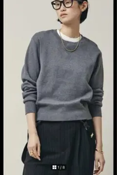 タグ付未使用✨カレンソロジー コットンクリーミープルオーバー グレー Curensology（カレンソロジー）の「Curensology(カレンソロジー