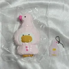 bunbun × teddybear アヒル　ピンク