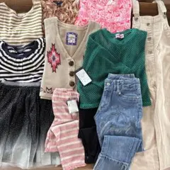 女の子　140cm キラキラ　レトロ　昭和　まとめ売り　ダンス　可愛い　春