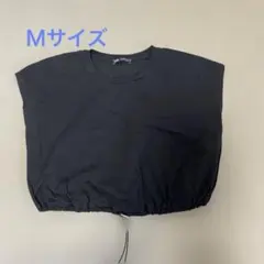 美品　ZARA ザラ　トップス黒ブラックＭサイズ