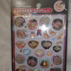 ボンボンドロップシール　和柄