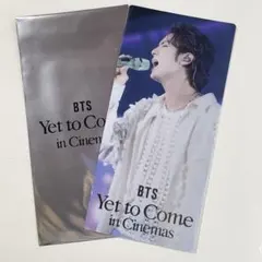 ジン JIN BTS Yet to Come 映画 特典 チケットホルダー